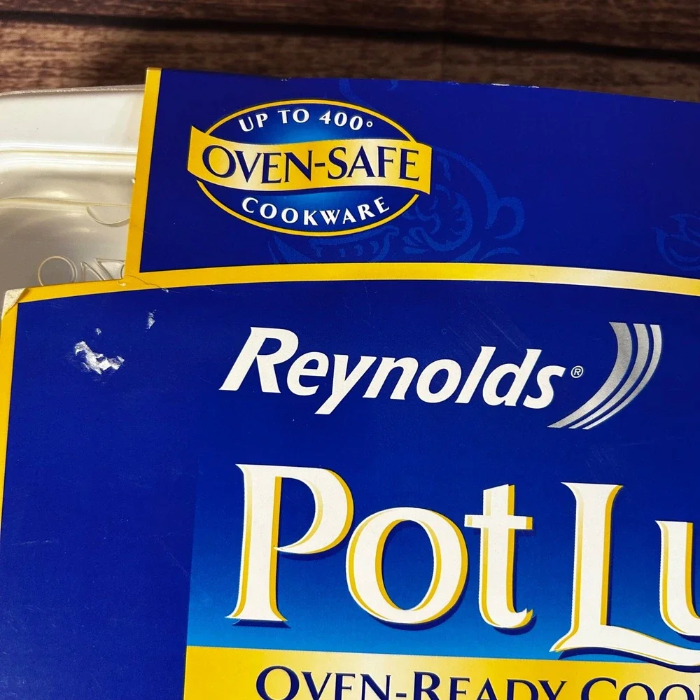 Reynolds Pot Lux Oven-Ready Cookware 13x9 Pan with Cover Vintage 2000 New